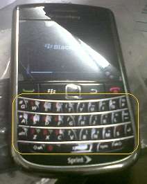 Used BlackBerry 9650 bold