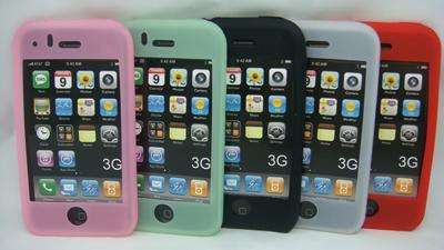 1x Silicone Skin Case Cover For Apple iPhone 3G/3Gs [free postage]