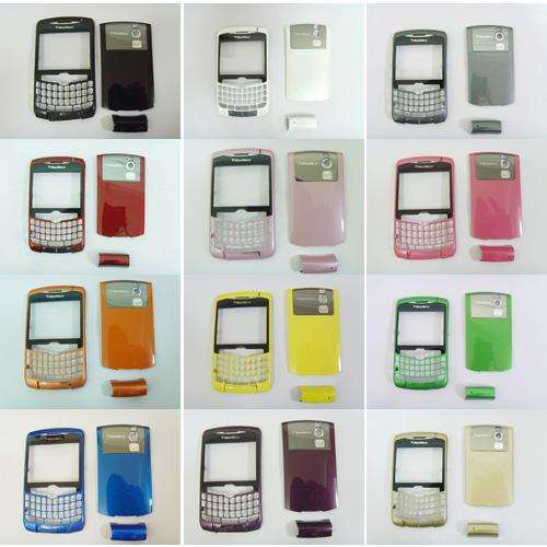 BlackBerry Curve 8300 8310 8320 FACEPLATE & battery Cover- 13 colors!