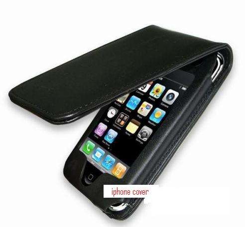 New flip case cover for apple iphone 2G,3G or 3Gs+screen protector