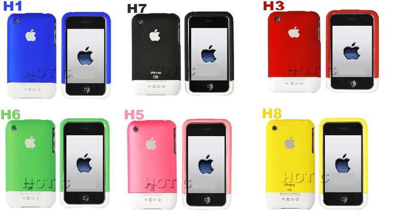 New Rubber Hard Skin Cover Case For iPhone 3G/3GS