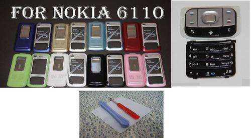 Housing faceplate cover for Nokia 6110 navigator + keypads