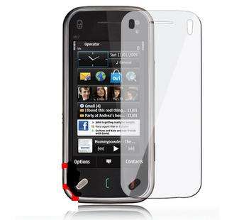 Nokia N97 Screen protector film with free screen wipe - free postage
