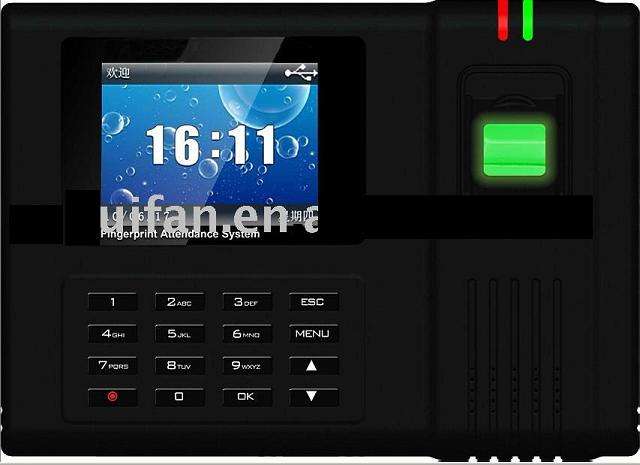 ZX-56TD Color Screen Fingerprint & ID card (optional) Time Attendance System