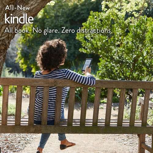 Read outside with no glare on your Kindle