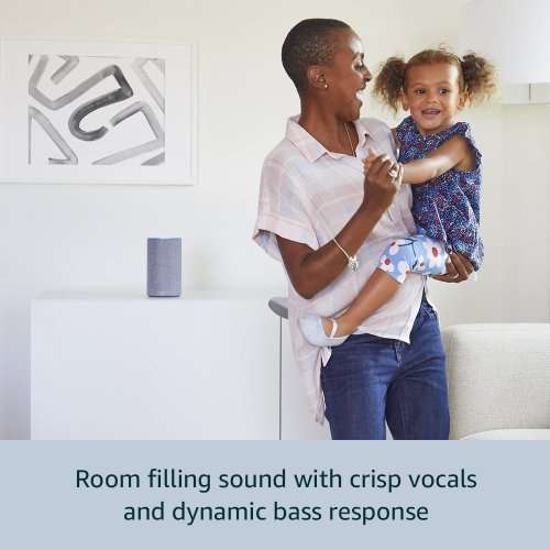 Amazon Echo (Gen 2) - Smart Home Assistant and Bluetooth/Wi-Fi Speaker