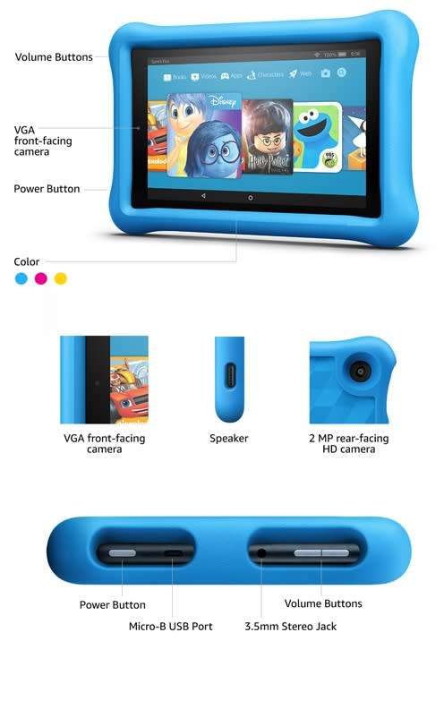 Amazon Fire Tablet Kids edition