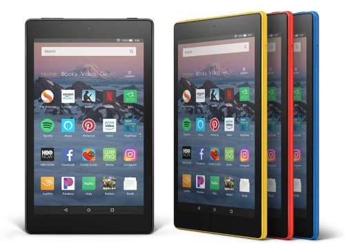 Amazon Kindle Fire HD 8" Tablet Bundle - includes case/cover and screen protector