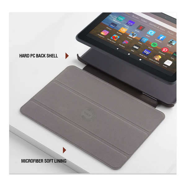CAWA Slim smart case/cover for Amazon Fire HD8 or HD10 Tablet