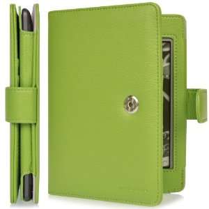 Kindle Touch/PaperWhite Synthetic leather cover, lime green