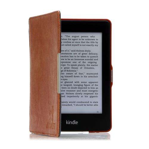Kindle PaperWhite v2 + Slim Magnetic Leather Cover + Free eBooks + Free Delivery