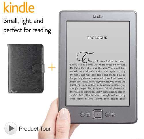 Amazon Kindle + Cover + Free eBooks *LOCAL STOCK*