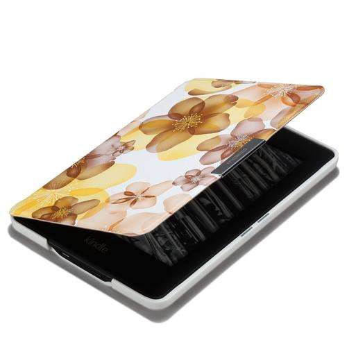 Moko smart slim kindle paperwhite cover - flower