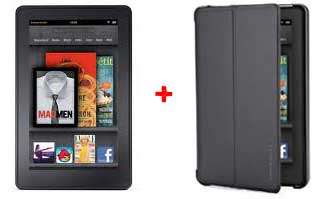 Amazon Kindle FIRE + COVER *free delivery*