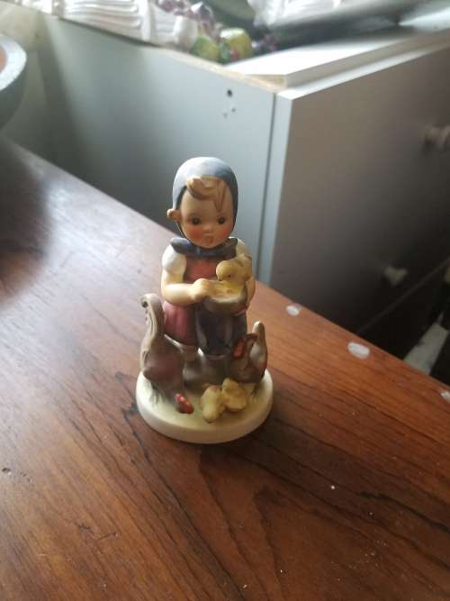 Porcelain statue