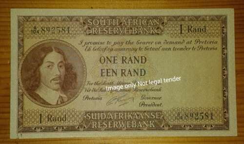 Nice G.Rissik 1962 R1 note (Extremely Fine)