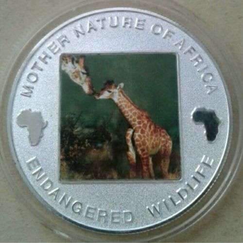 Proof 2004 Malawi Endangered Wildlife 10 Kwacha (Giraffe)