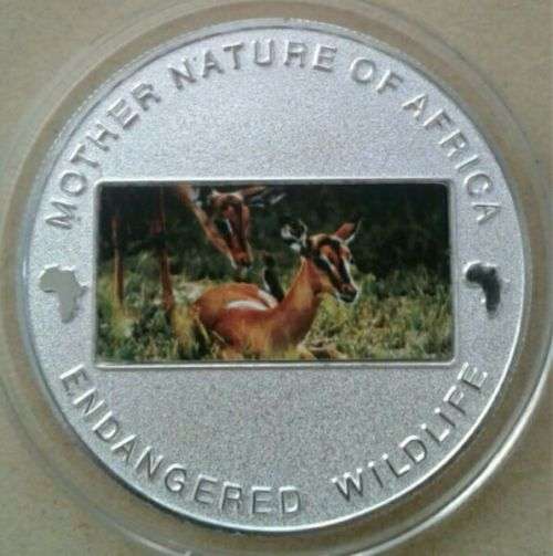 2004 Malawi Endangered Wildlife proof 10 Kwacha (Impala)