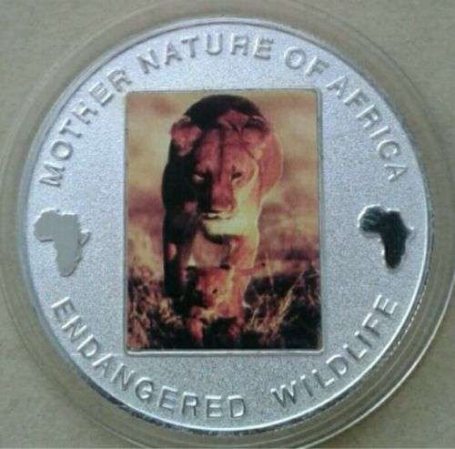 2004 Malawi Endangered Wildlife proof 10 Kwacha (Lion)