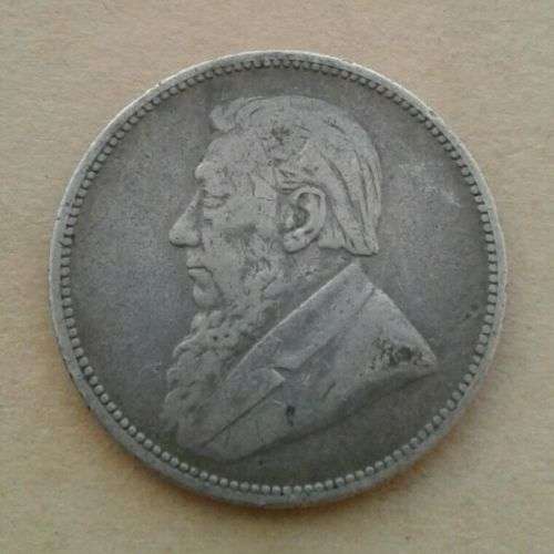 1896 ZAR Kruger silver 2 Shillings