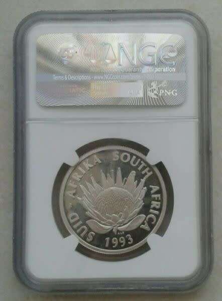 1993 Banking proof silver R1 NGC PF67 Ultra Cameo (High grade)