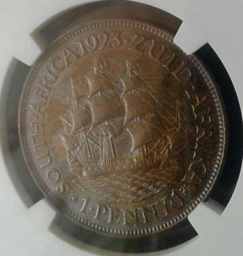 Scarcer 1923 union Penny NGC Uncirculated Details (Surface Hairlines)