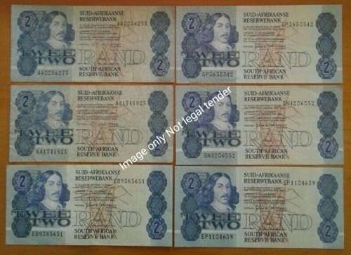 Lot of x6 R2 notes as per images