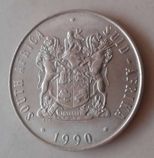 1990 Uncirculated nickel 50c