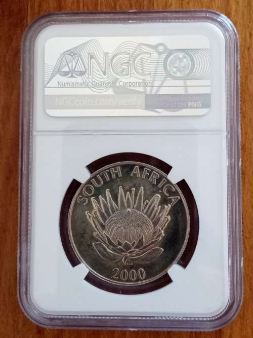2000 Wine Production silver R1 NGC MS64 (mintage: 712)