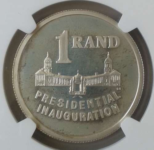 1994 Presidential Inauguration silver R1 NGC PF65 Ultra Cameo