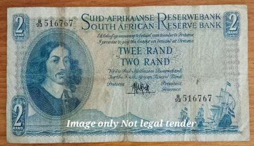 M.H de Kock 1962 large R2 note