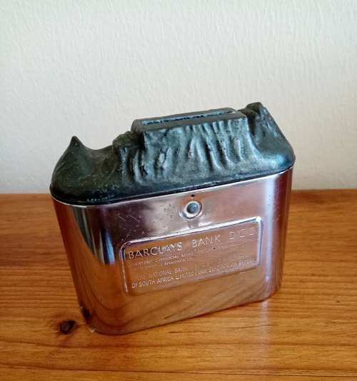 Vintage Barclays Bank monetpy saving box