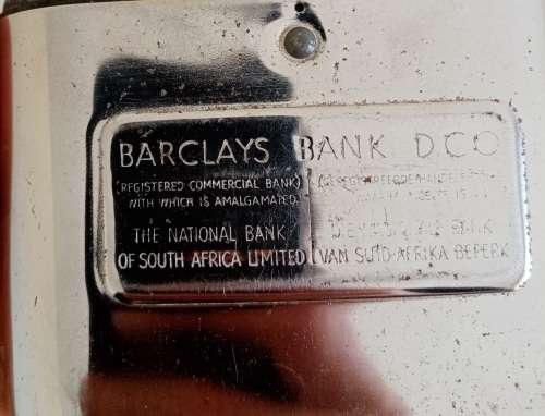 Vintage Barclays Bank monetpy saving box