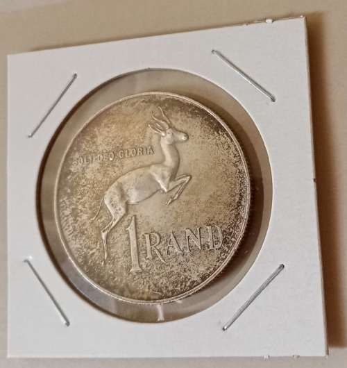 1966 Afrikaans/English silver R1 set in nice condition