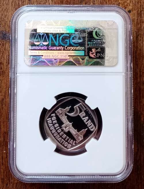 Scarcer 1994 Inauguration R5 NGC PF68 Cameo (Not Ultra Cameo)