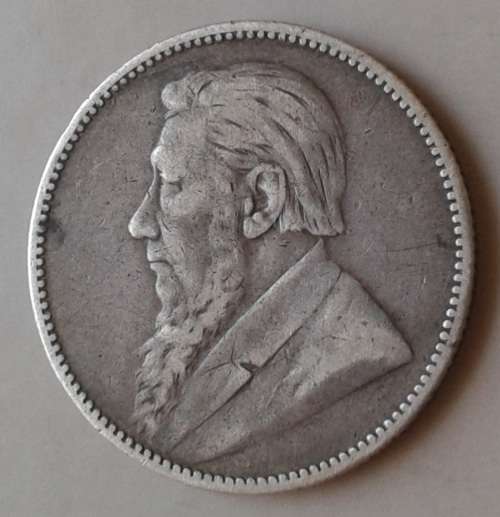 Very fine 1894 ZAR Kruger silver shilling