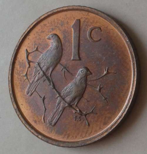 Rare 1965 English uncirculated 1c (low mintage)