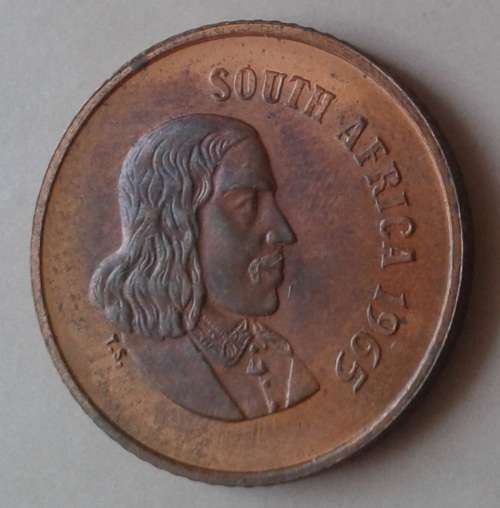 Rare 1965 English uncirculated 1c (low mintage)