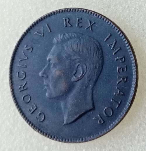 Scarcer 1941 union 1/4 penny in AU