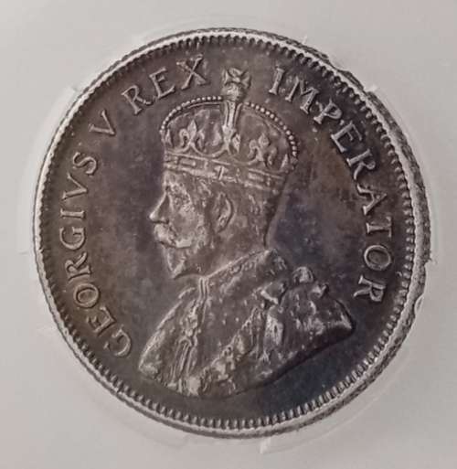 1935 Union silver shilling SANGS XF45