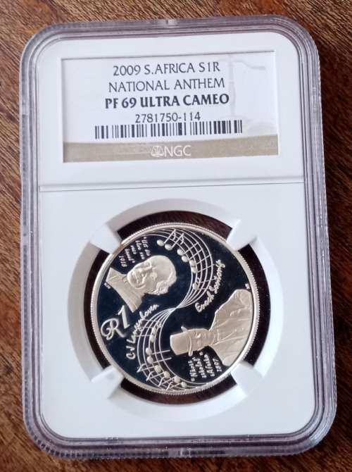 2009 National Anthem silver R1 NGC PF69 Ultra Cameo