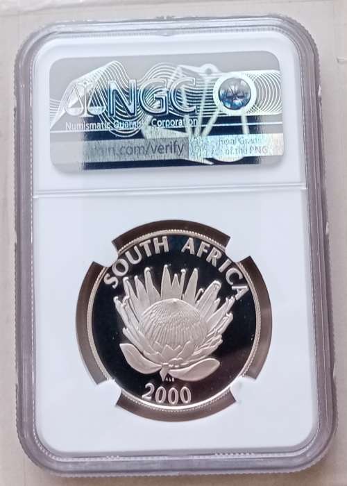 2000 Wine Production proof silver R1 NGC PF69 Ultra Cameo