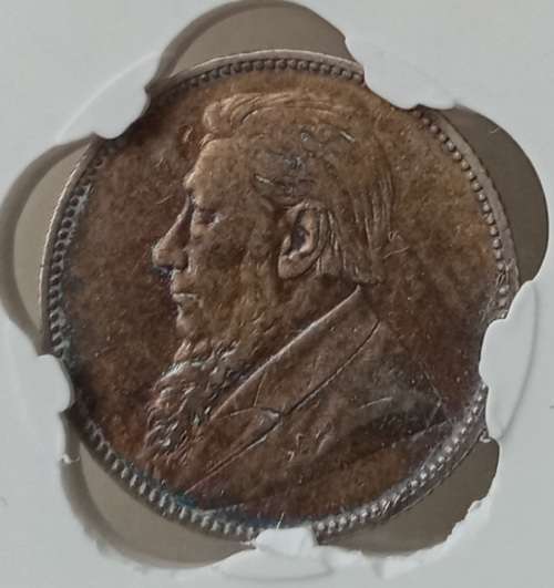 1894 ZAR Kruger silver shilling SANGS VF35