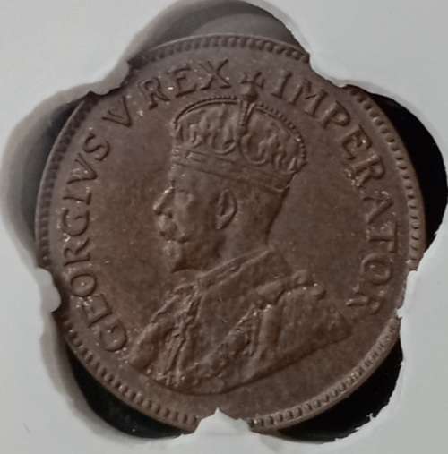 Scarcer 1924 union 1/4 penny SANGS AU53