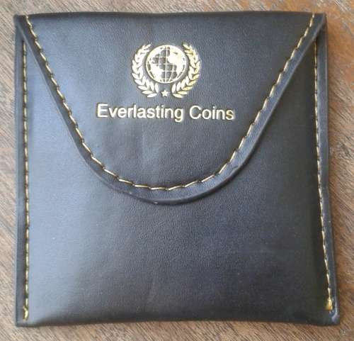 2017 Premium uncirculated 1oz silver Krugerrand in pouch with c.o.a