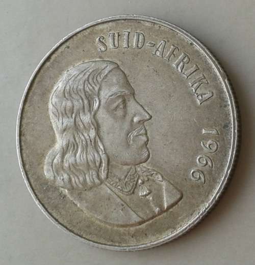 1966 Afrikaans silver R1.