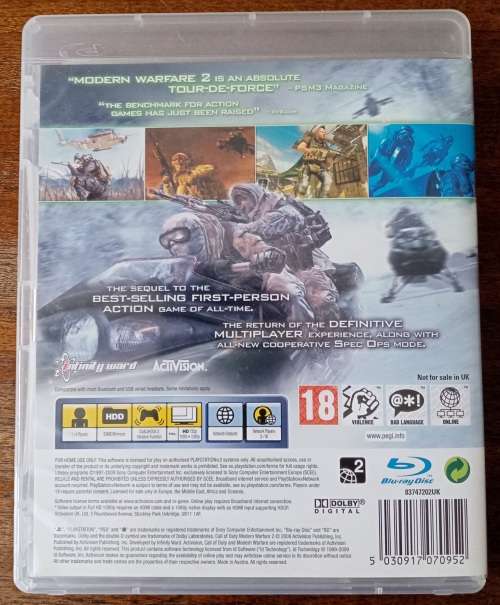 Call Of Duty Modern Warfare 2 PS3