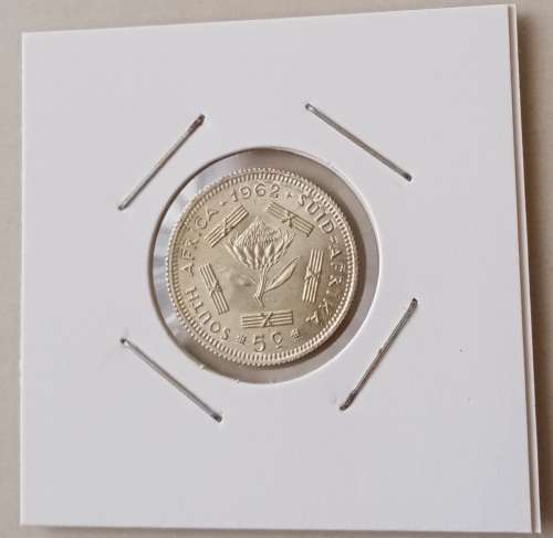 Nice 1962 uncirculated silver 5c