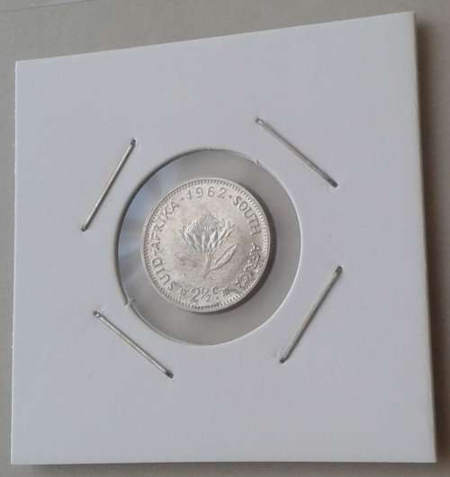 Rare 1962 uncirculated silver 2 1/2c (low mintage)