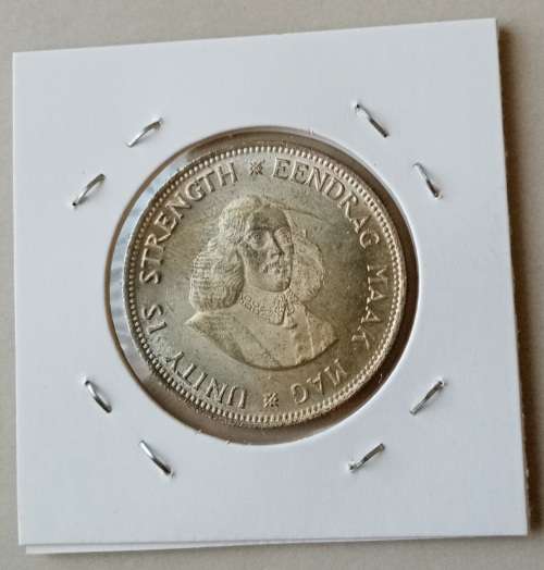 Very nice 1964 Republic uncirculated silver 20c (almost proof-like)